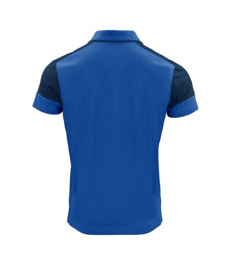 Polo Prime Homme Bleu Marine Bleu Cobalt Printer