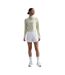 Womens/ladies Tempo Dri-fit Mid Rise Running Shorts White Nike-1