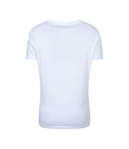 Womens/ladies Padstow Short-sleeved T-shirt White Mountain Warehouse