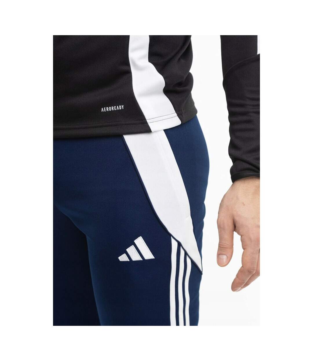 Pantalon Motif/style Logo Tiro Homme Bleu Marine Adidas-3