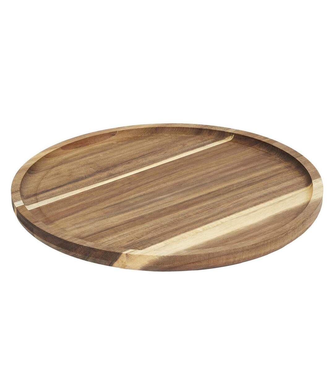 Dessous d'Assiette Acacia 32cm Marron-2