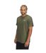 T-shirt Motif/style Icône Homme Vert Olive Under Armour-1