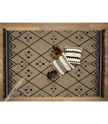 Tapis Déco Ethnique Mirage 150x200cm Naturel