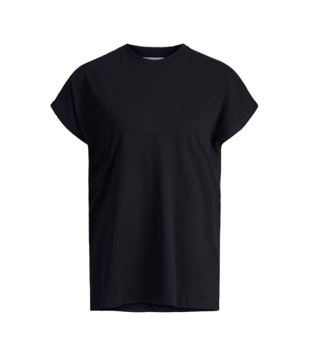 T-shirt Sans Manches Motif/style Uni Femme Noir JJXX
