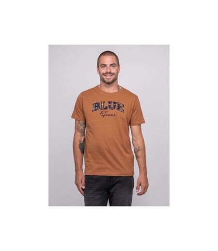 T-shirt pur coton à motif JACKHORN