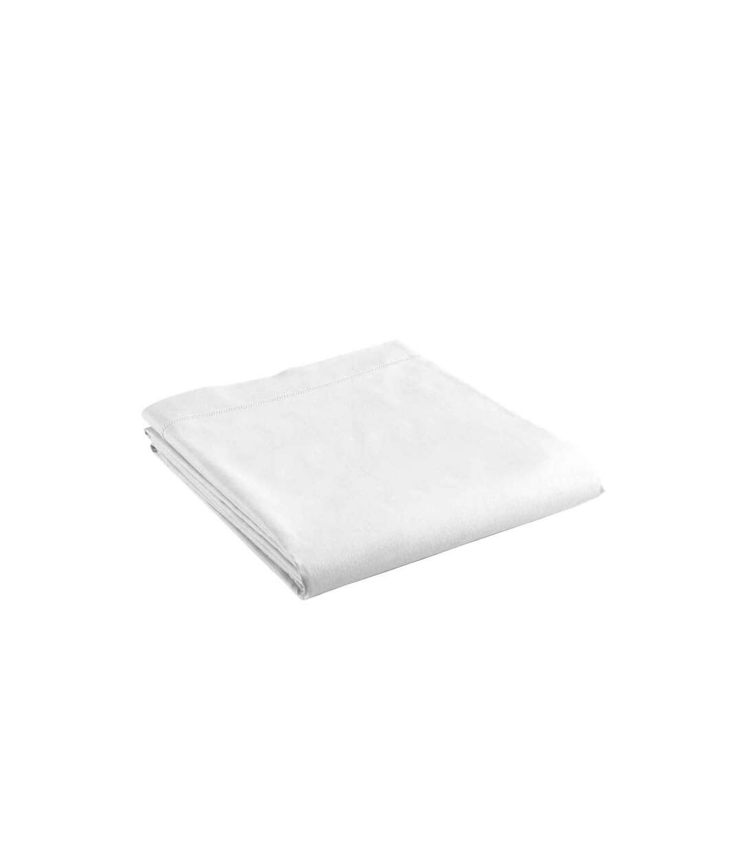 Drap Plat en Coton Biolina 180x290cm Blanc-2