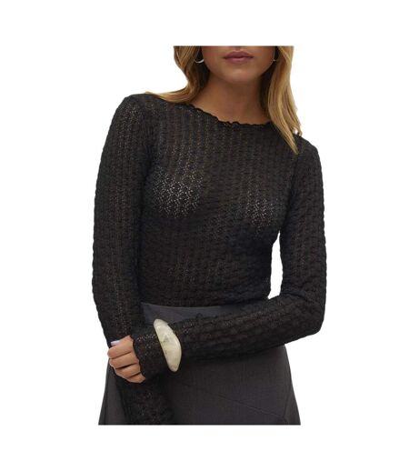 Top noir femme vero moda shelby - l