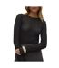Top noir femme vero moda shelby - l-1