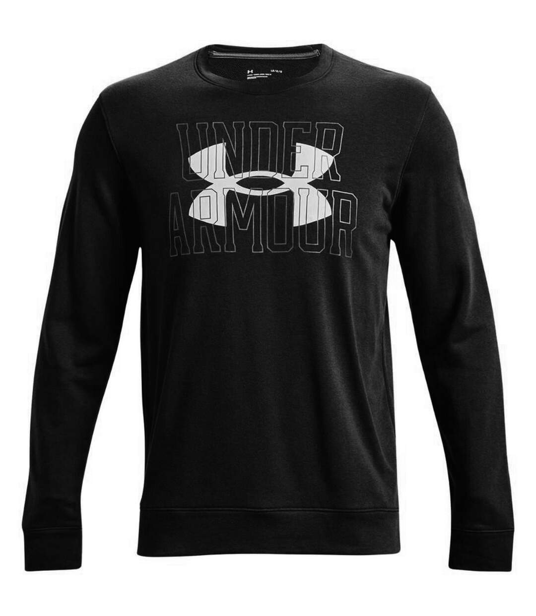 Sweat Motif/style Logo Rival Homme Noir Under Armour-1