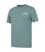 T-shirt Motif/style Graphique Reach The Summit Homme Vert Mountain Warehouse-3