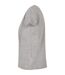 T-shirt Box Femme Gris Chiné Build Your Brand-3