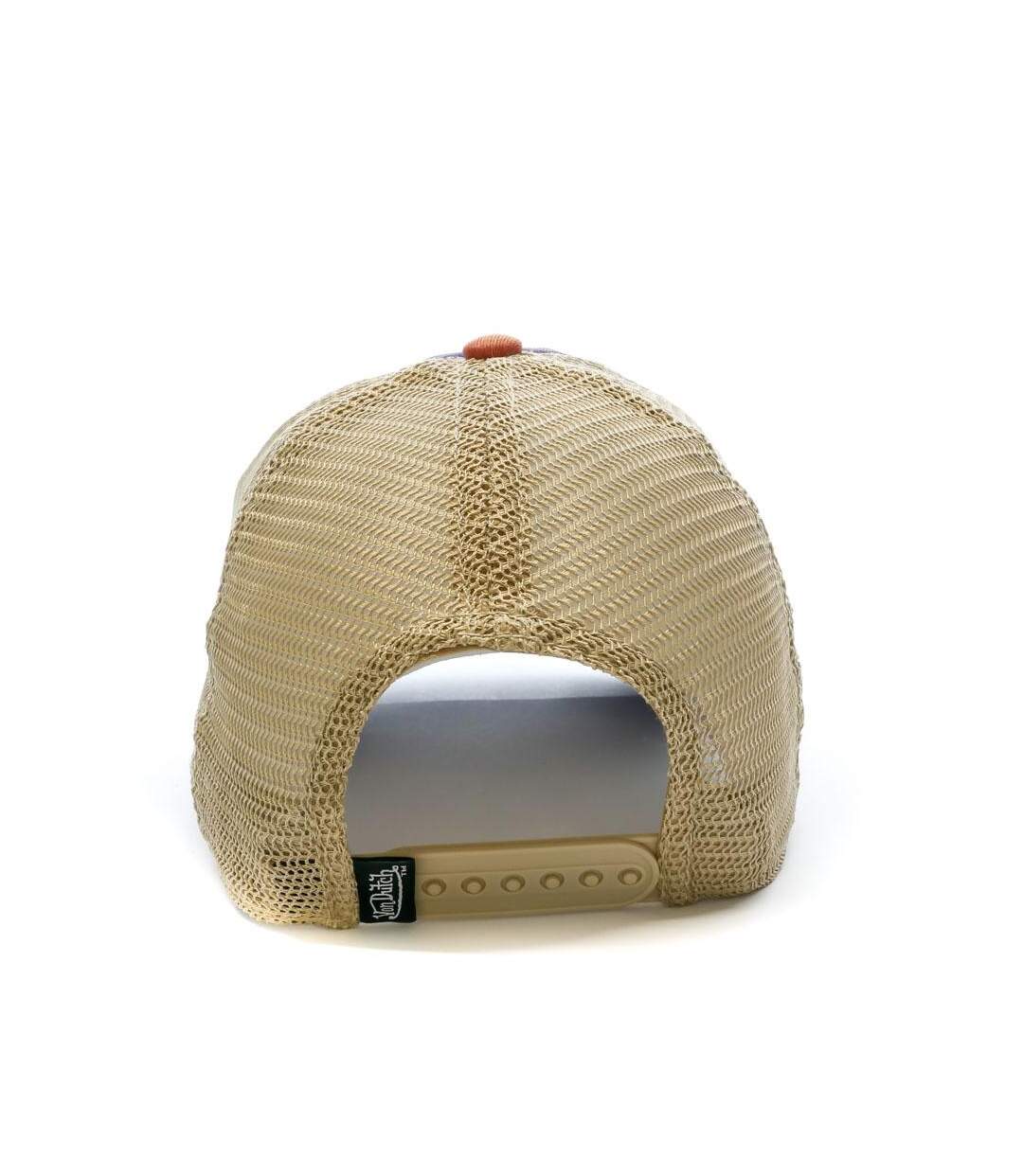 Casquette beige/violette homme von dutch mac 7 - taille unique-3