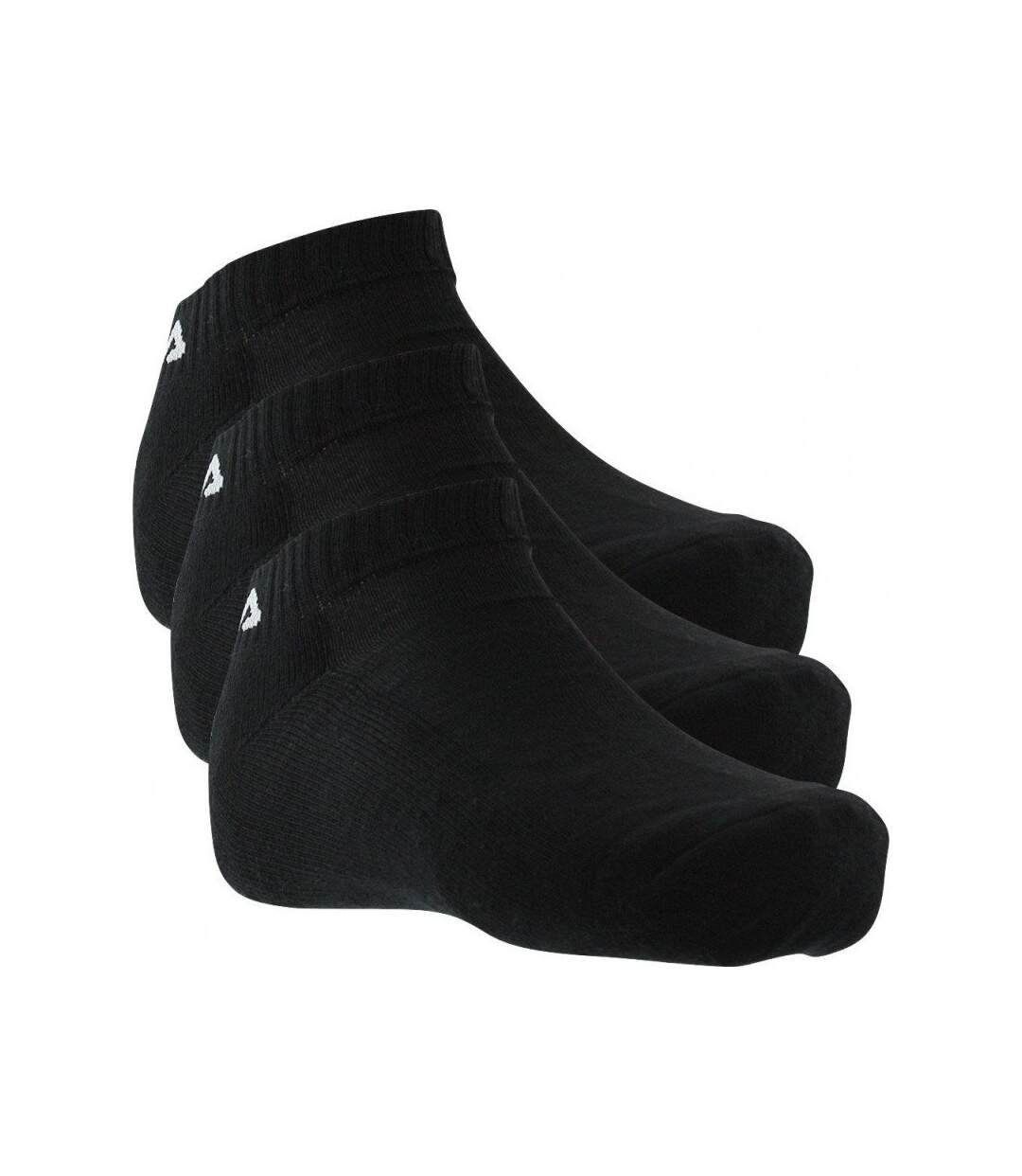 FILA Lot de 3 paires de Socquettes Homme Coton TERRY Noir-1