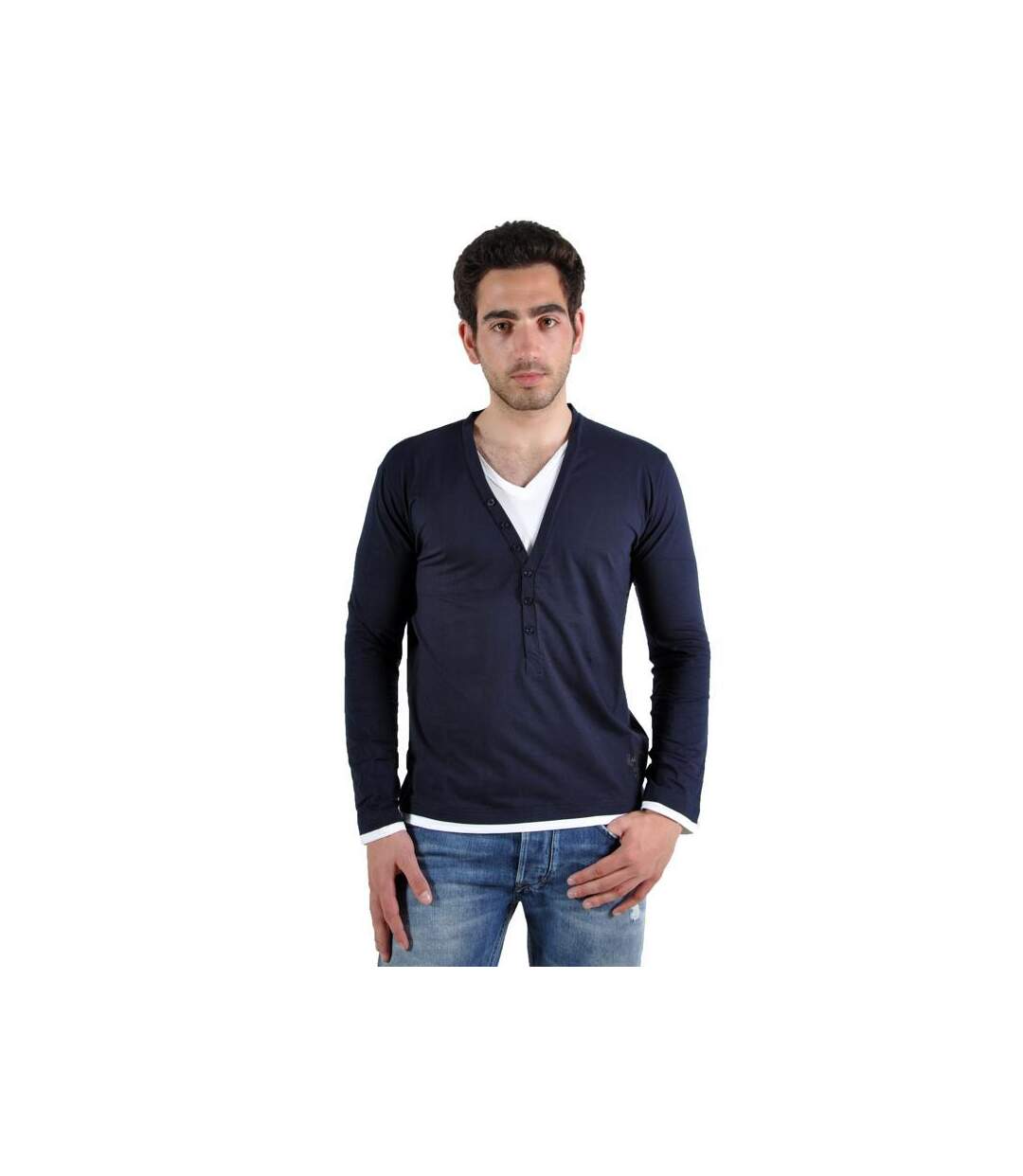 T-Shirt RG 512 S52110 Bleu Navy-3