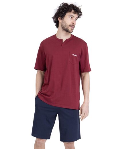 Pyjama court homme Chic Athena