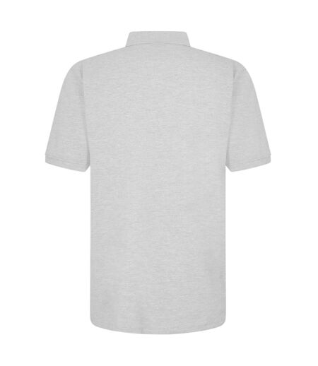 Mens Classic Embroidered Logo Polo Shirt Grey Marl Jack Wills