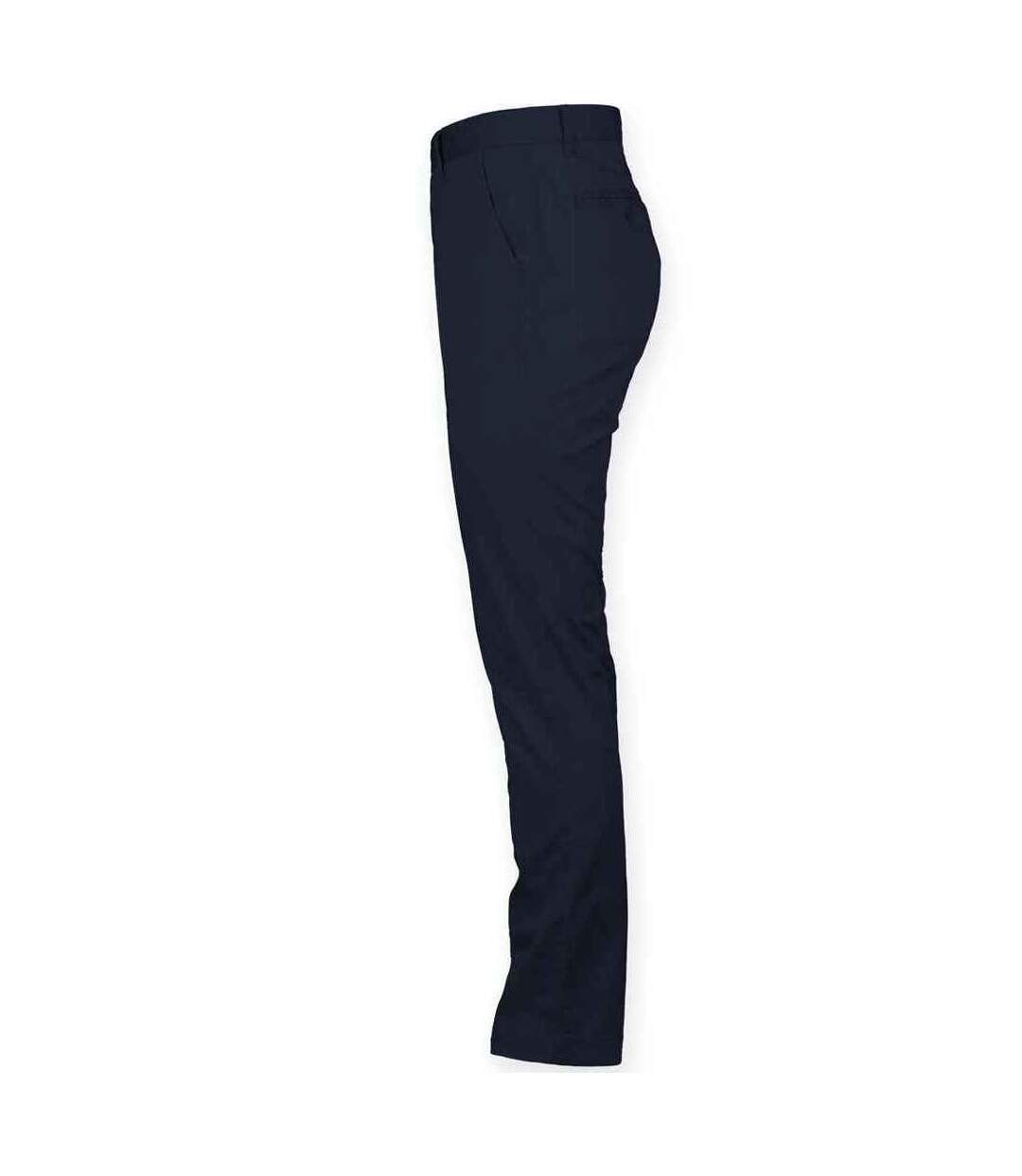Chino Homme Bleu Marine Front Row-3