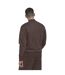 Haut de survêtement studio lounge homme marron Adidas-2