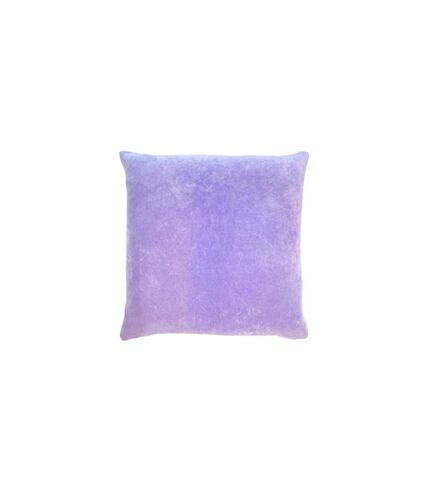 Furn Tanda Velvet Square Throw Pillow Cover (Lemon Yellow/Lilac) (One Size)