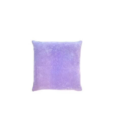 Tanda velvet square cushion cover one size lemon yellow/lilac Furn