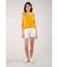 T-shirt en jersey effet lin pour femme SALLY-2