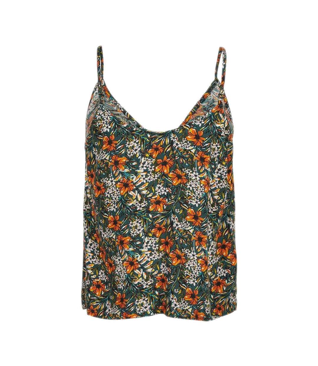 Débardeur vert/orange femme o'neill indian-2