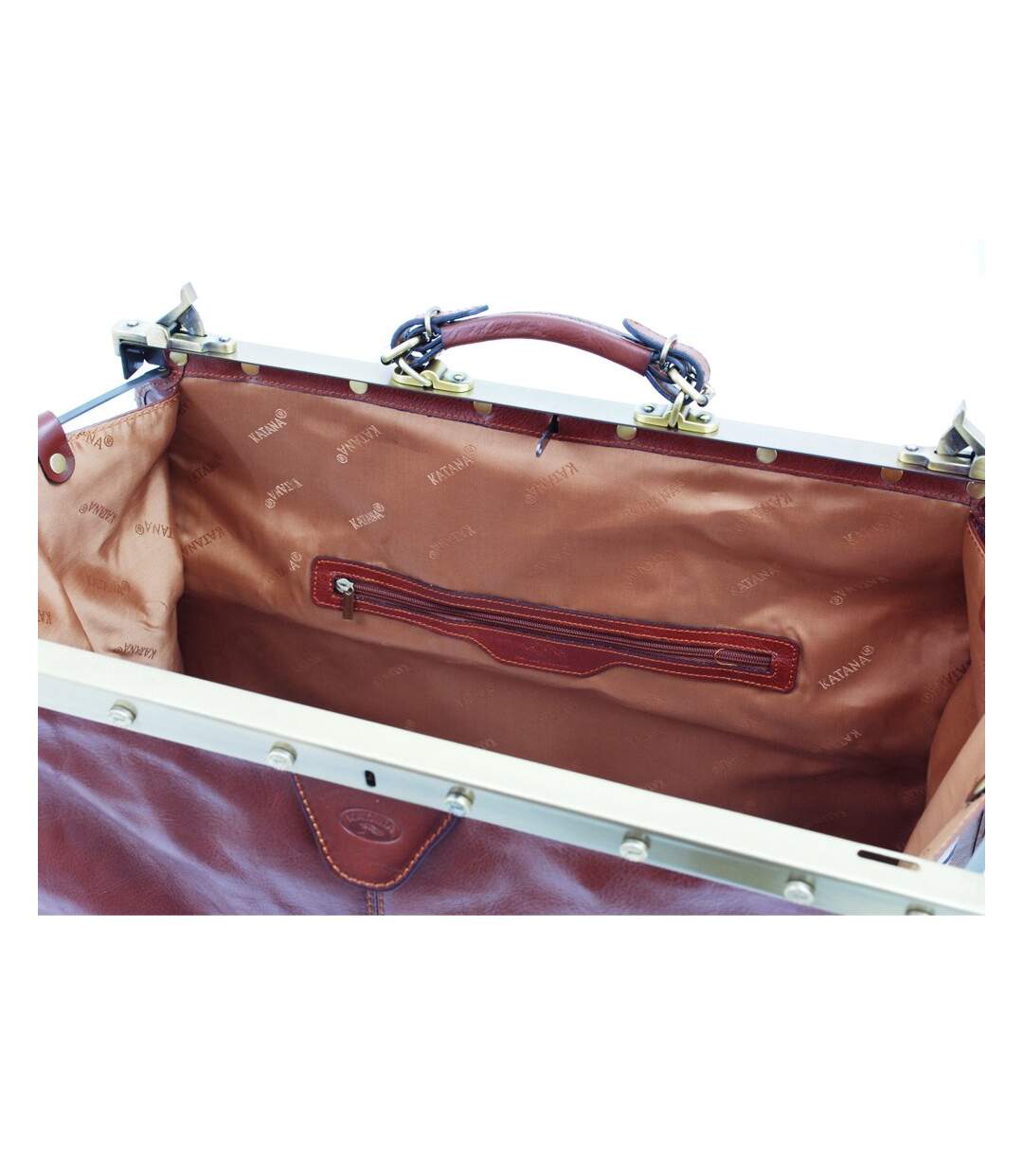 Katana - Sac de voyage en cuir Doctor Bag - rouge - 2103-5