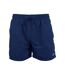 Mens Swim Shorts Navy Blue Crowell-1