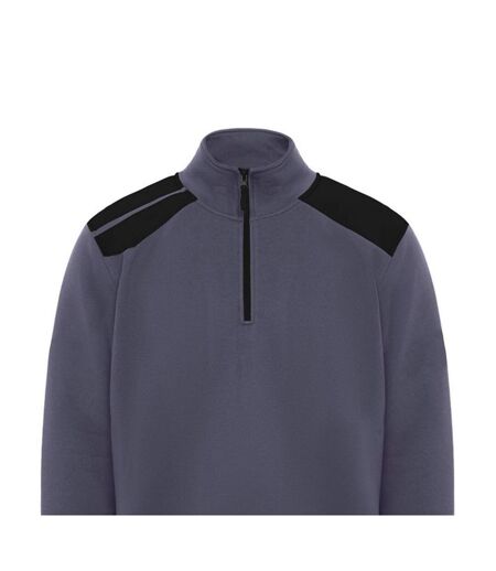 Sweat Troyer Maverick Adulte Plomb Noir Roly Workwear