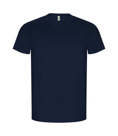 Roly Mens Golden Plain Short-Sleeved T-Shirt (Navy Blue)