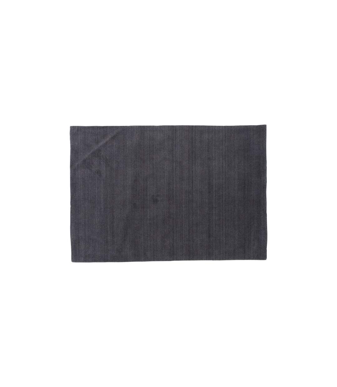 Tapis Déco en Laine Ulla 162x230cm Gris Foncé-1