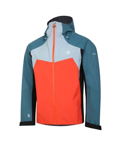 Dare 2B Mens Cornice Waterproof Jacket (Trail Blaze Orange/Slate Grey) - UTRG8734
