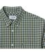 Mens Plaid Poplin Regular Shirt Khaki Lacoste-4