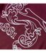 T-shirt Motif/style Imprimé Graphique Court Homme Bordeaux Slazenger-4