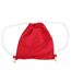 Bagbase Icon Drawstring Bag/Gymsac (Classic Red) (One Size) - UTBC3396-1