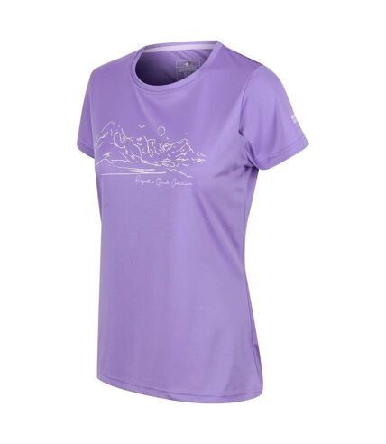 T-shirt fingal femme améthyste clair Regatta