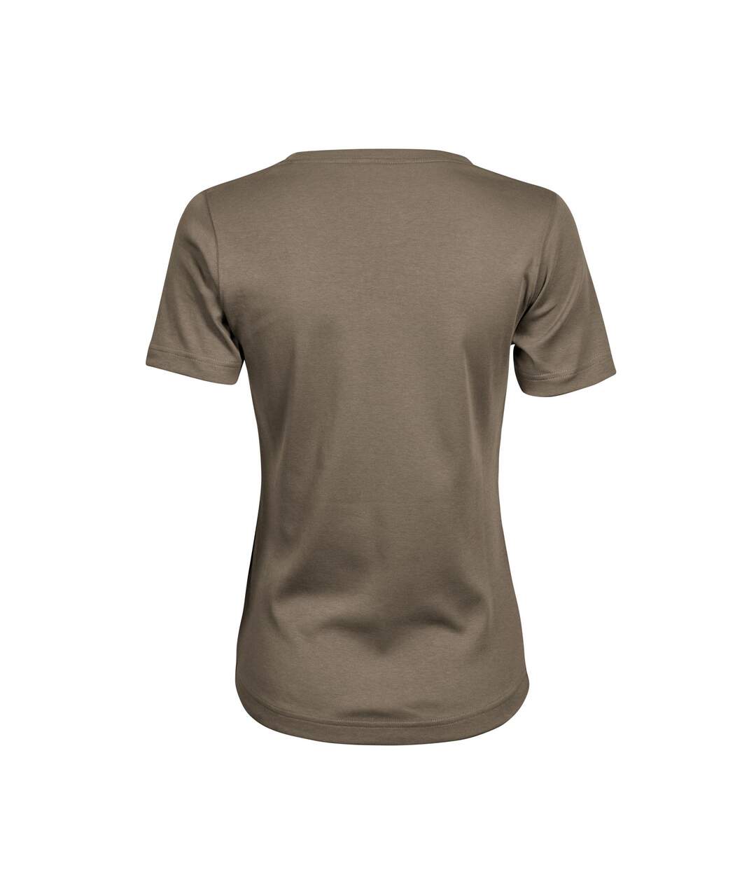 T-shirt À Manches Courtes 100% Coton Femme Argile Tee Jays-2