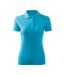 Polo Femme Turquoise Vif Malfini-1