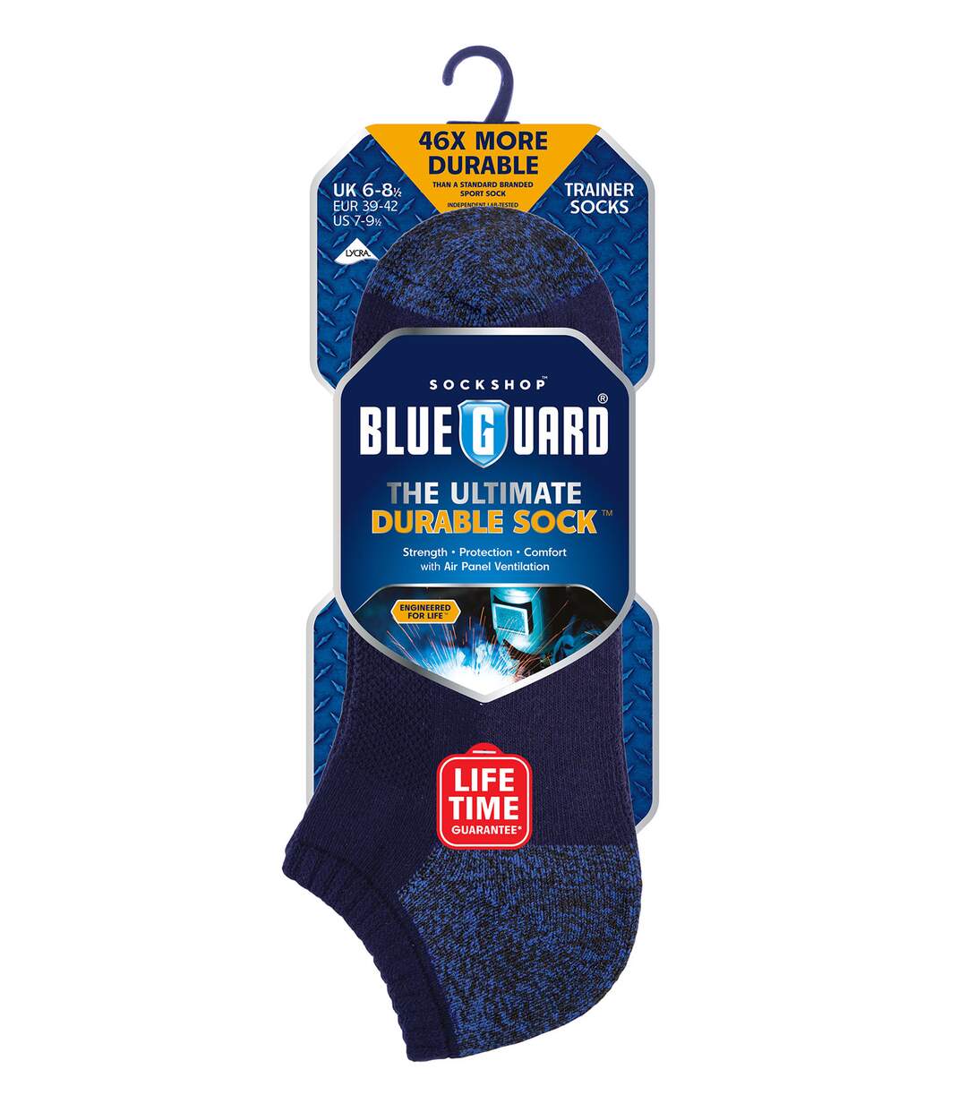 Blue Guard - Chaussettes Basses de Travail pour Homme | Renforcées Talon-2