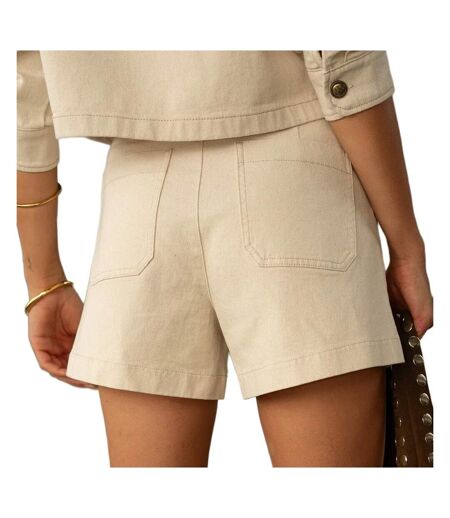 Short beige femme oraije victorinette