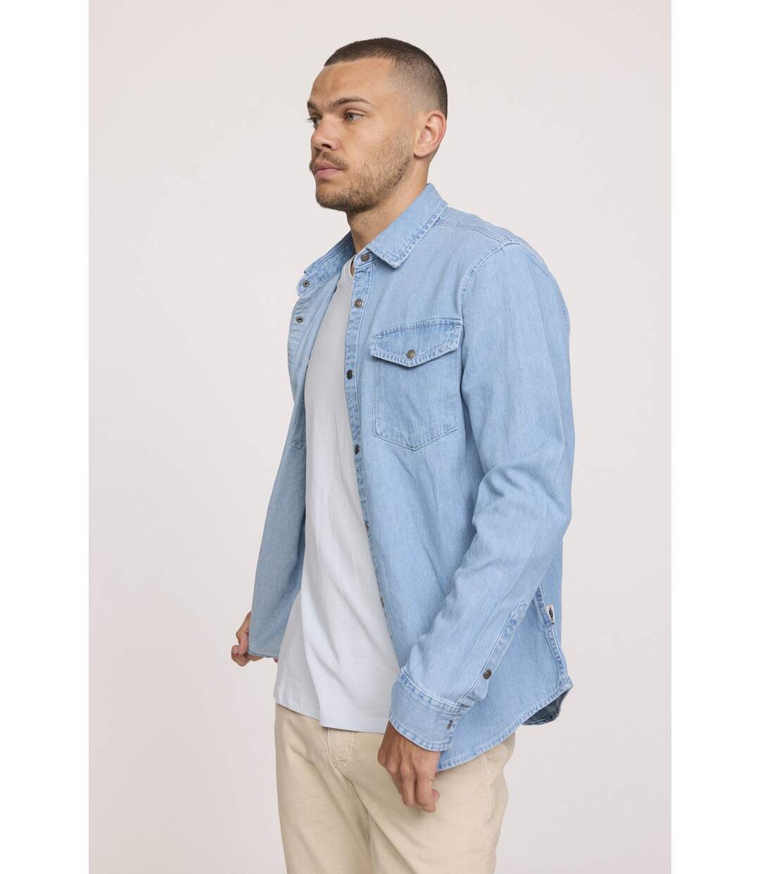 Chemise DARILE Vintage Bleached-3