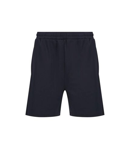 Finden & Hales Mens Knitted Pocket Shorts (Navy)