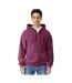 Veste À Capuche Softstyle Homme Bordeaux Foncé Gildan-3