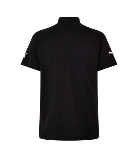 Mens Polo Shirt Black Puma