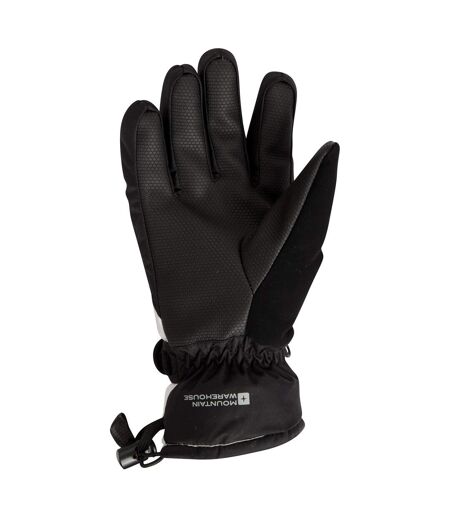 Womens/ladies extreme waterproof ski gloves white Mountain Warehouse