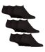 9 Pack Mens Diabetic Trainer Socks, Swollen Feet Wide Ankle Socks-1