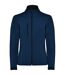 Womens/ladies Nebraska Soft Shell Jacket Navy Blue Roly-1