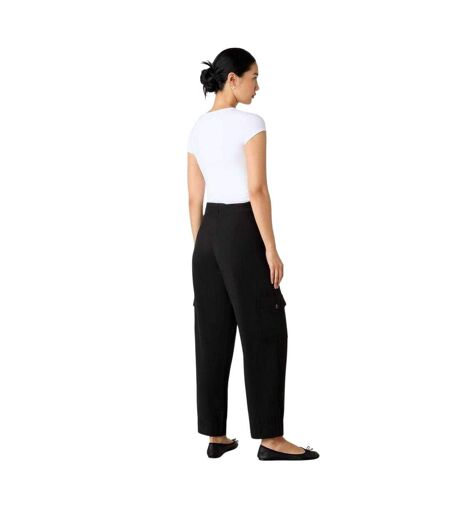Pantalon À Poches Femme Noir Finery