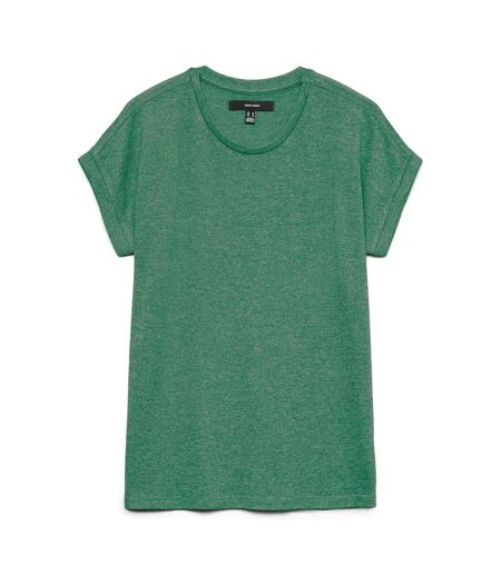 T-Shirt vert foncé femme vero moda brianna 10291353