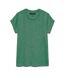T-Shirt vert foncé femme vero moda brianna 10291353-1